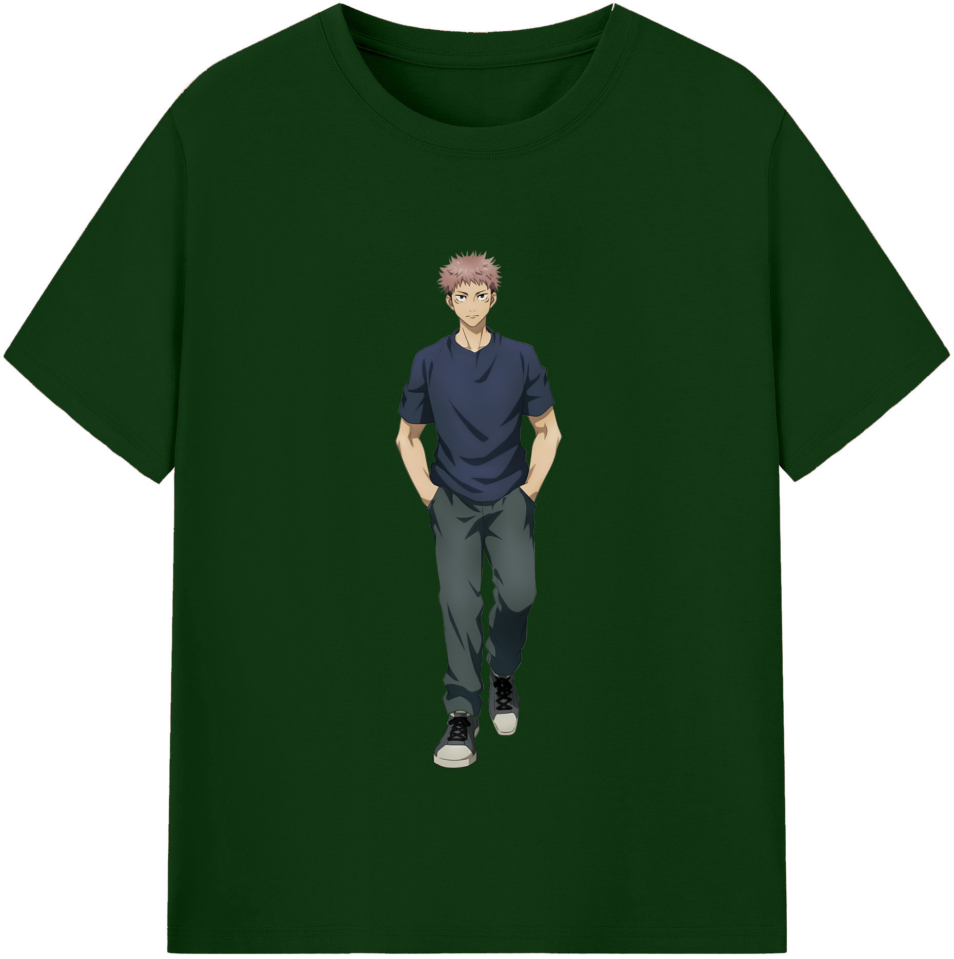 （画像用） 呪術廻戦 Jujutsu Kaisen 綿100％半袖Tシャツ（フロントプリント）